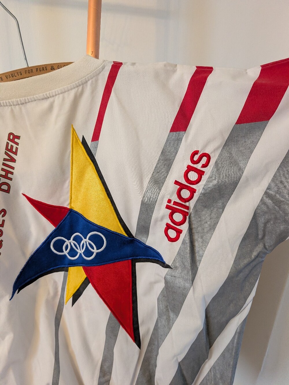 ๐ฅ80'S RARE ADIDAS Vintage Olympic Sweatshirt - Made in HONG KONG๐ฅ *UNISEX*- XL - Picture 12 of 16